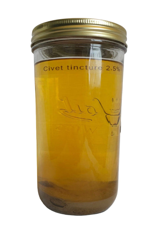 Civet Tinctuur 2,5%, Ethiopische Civetpasta